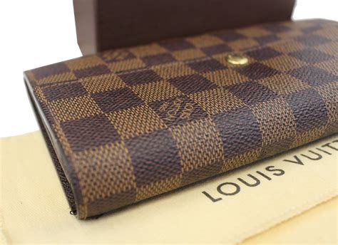 louis vuitton damier ebene long wallet|louis vuitton multiple wallet price.